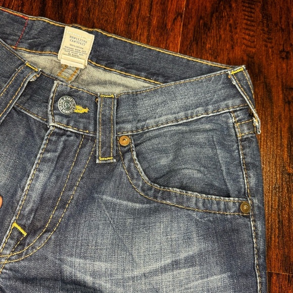 True Religion Brand Classic Blue Denim Boot Cut Jeans 31 - Picture 6 of 15